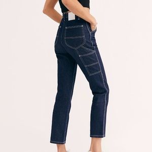 NWT Women’s Size 25 X 27 Lee Vintage Modern High Rise Gungaree Ankle Jeans